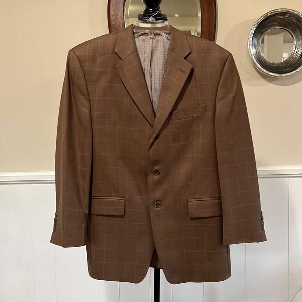 Michael Kors 100% Wool Blazer Suit Coat Size 30L Money Luxury Academia Preppy